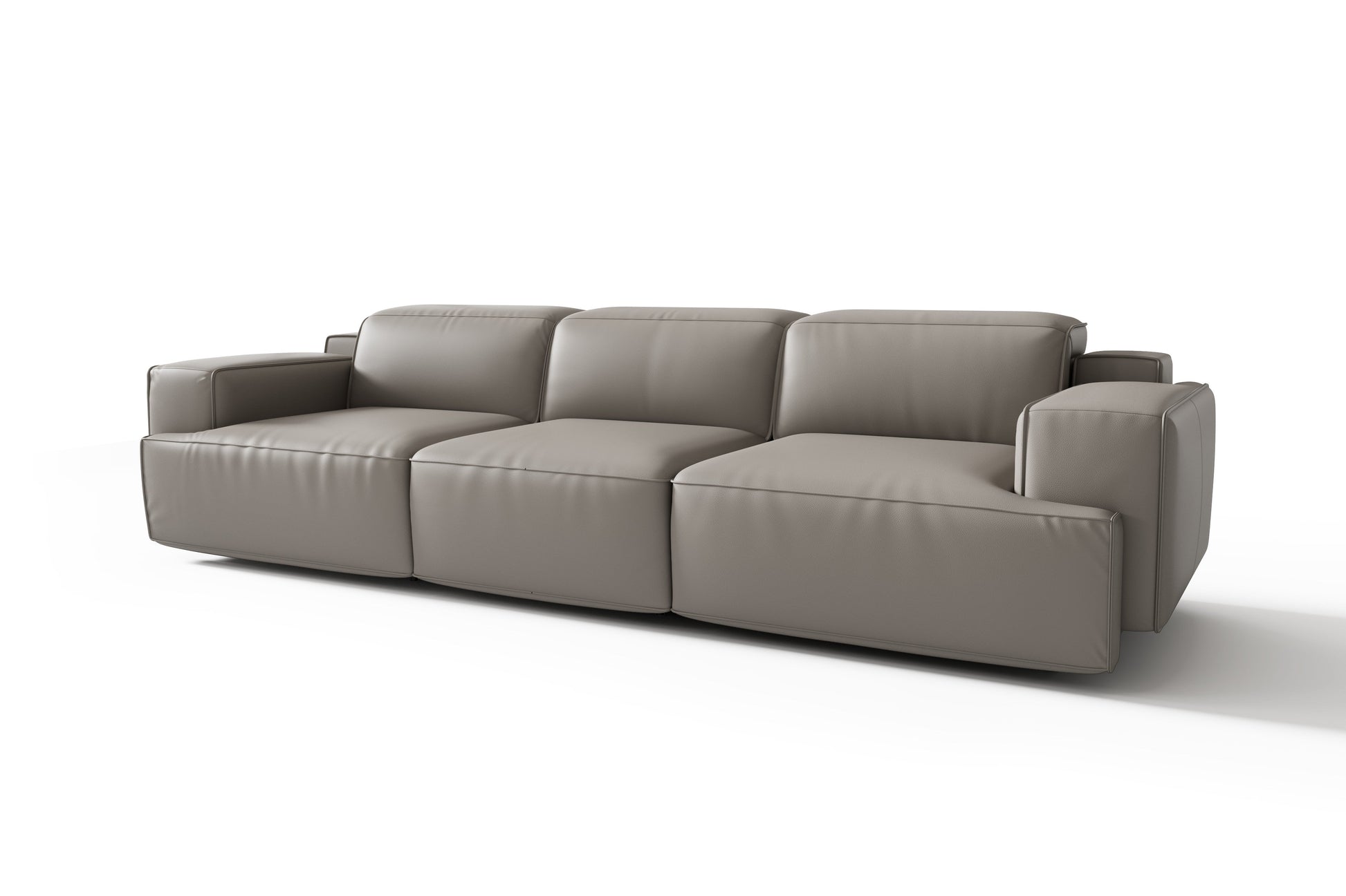 Bain Leather Power Reclining Sofa