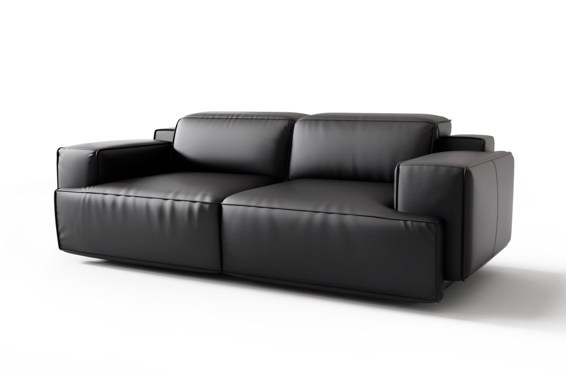 Bain Leather Power Reclining Sofa