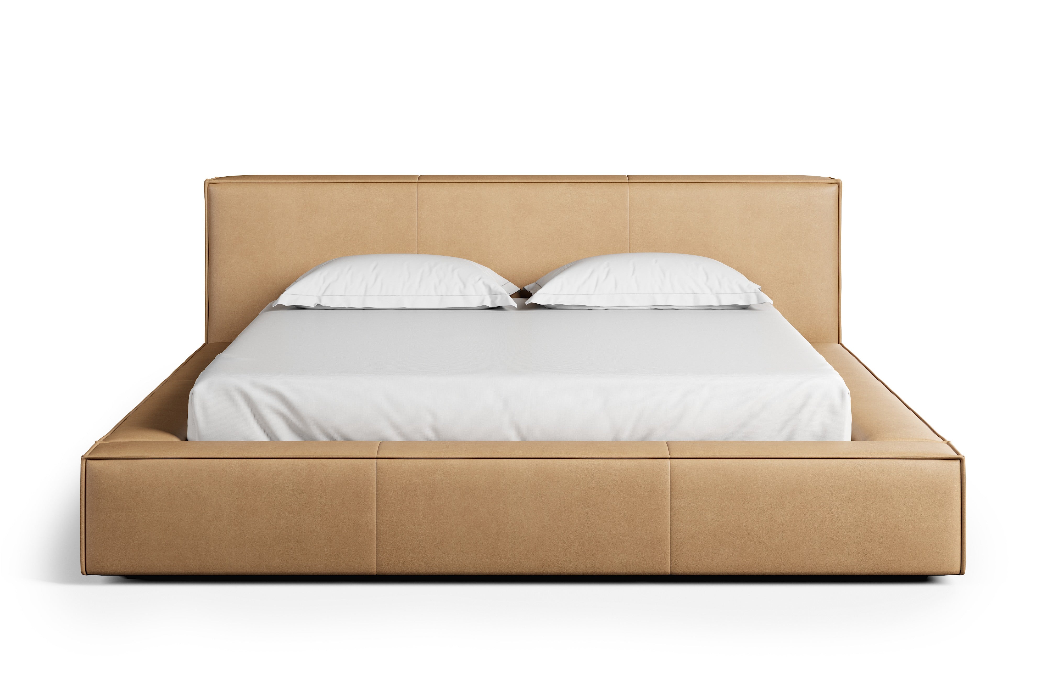 Sion Leather Bed Frame