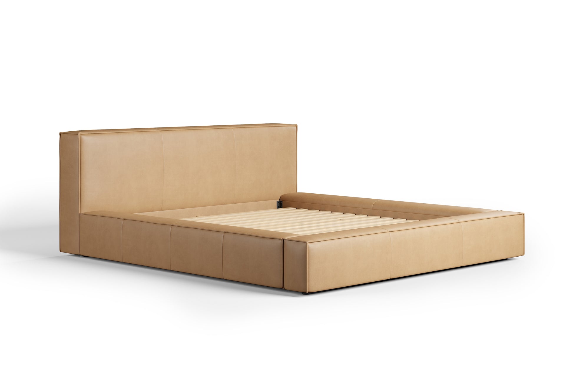 Sion Leather Bed Frame