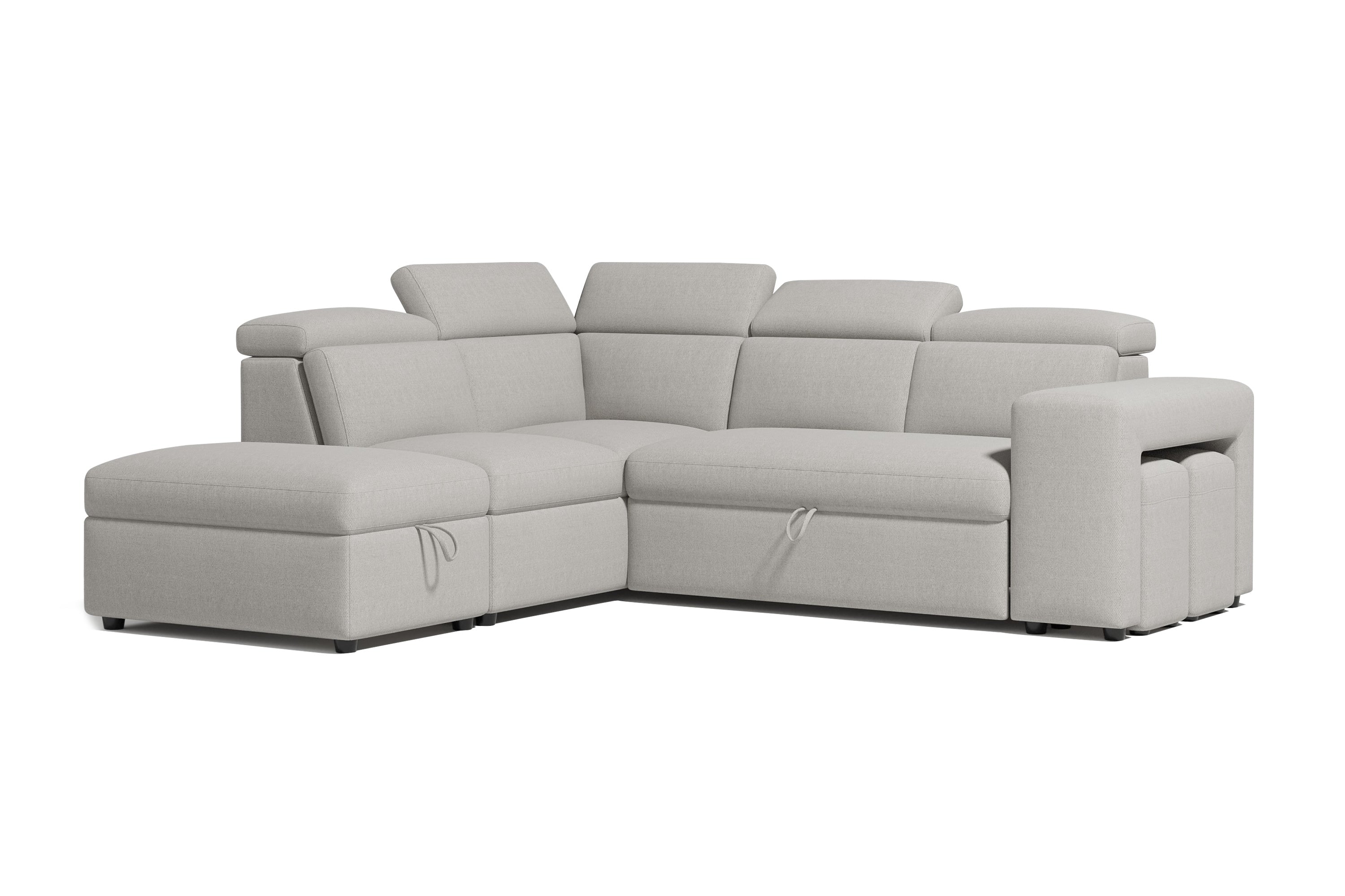 Finn Fabric Sectional Sofa Bed