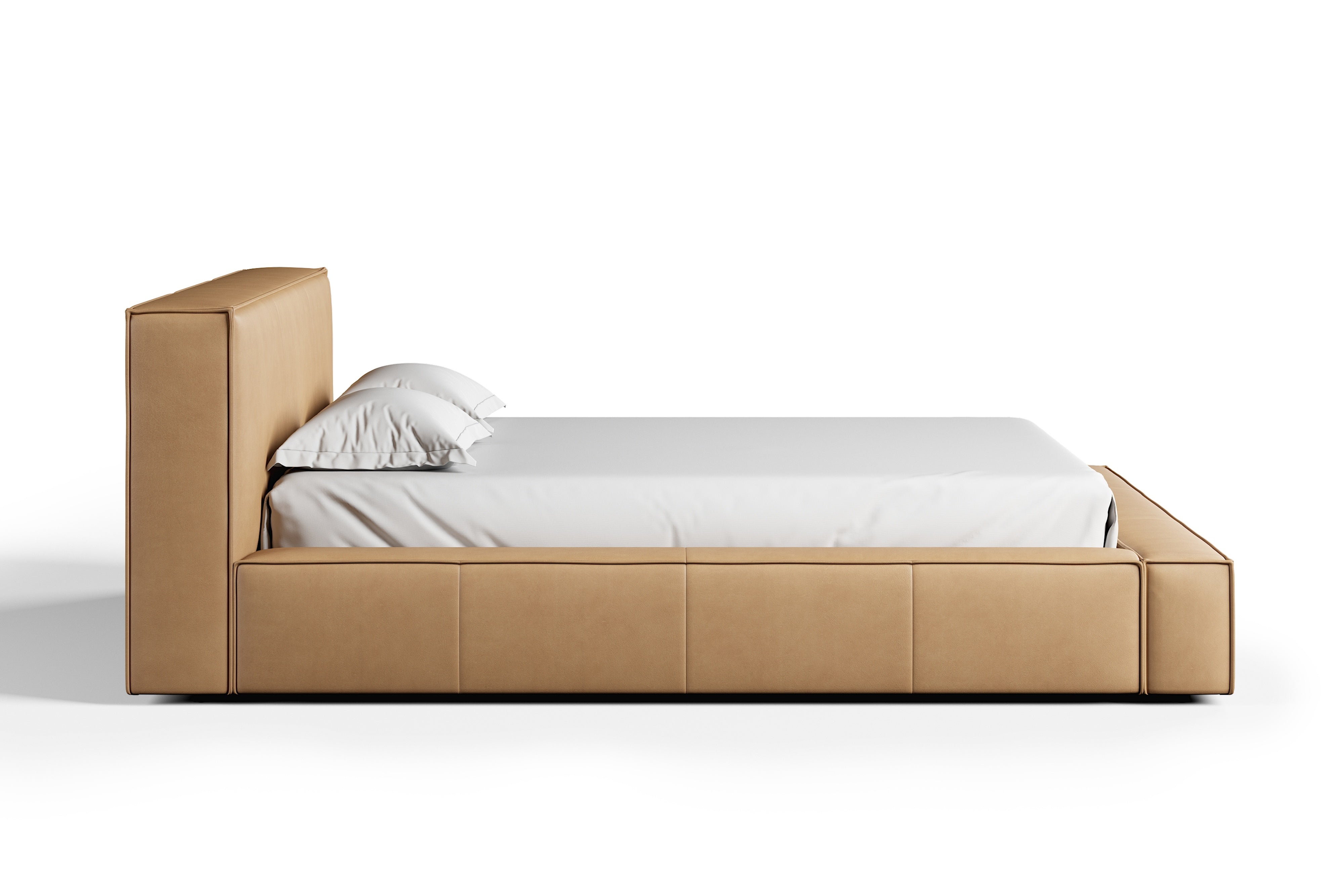 Sion Leather Bed Frame