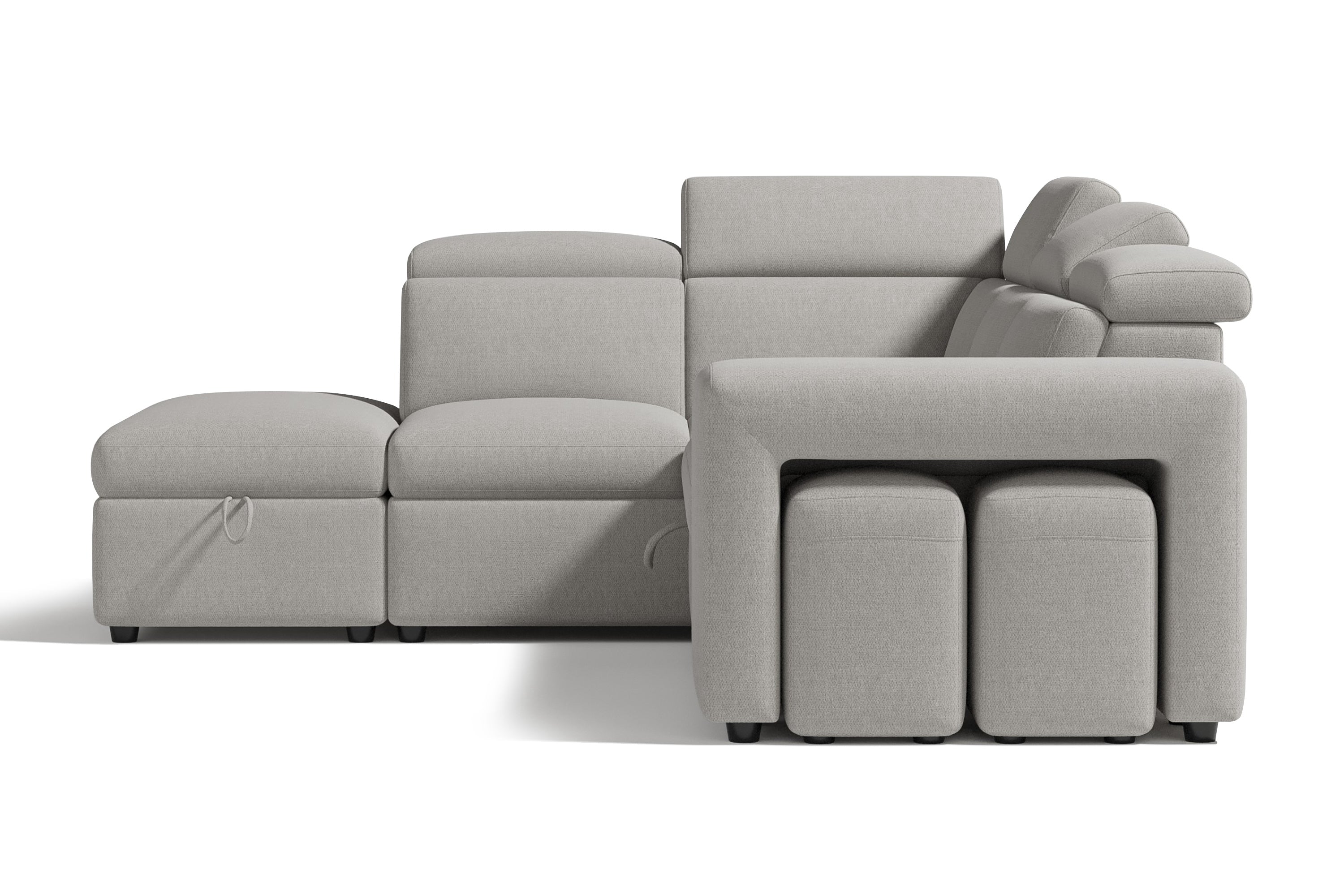 Finn Fabric Sectional Sofa Bed