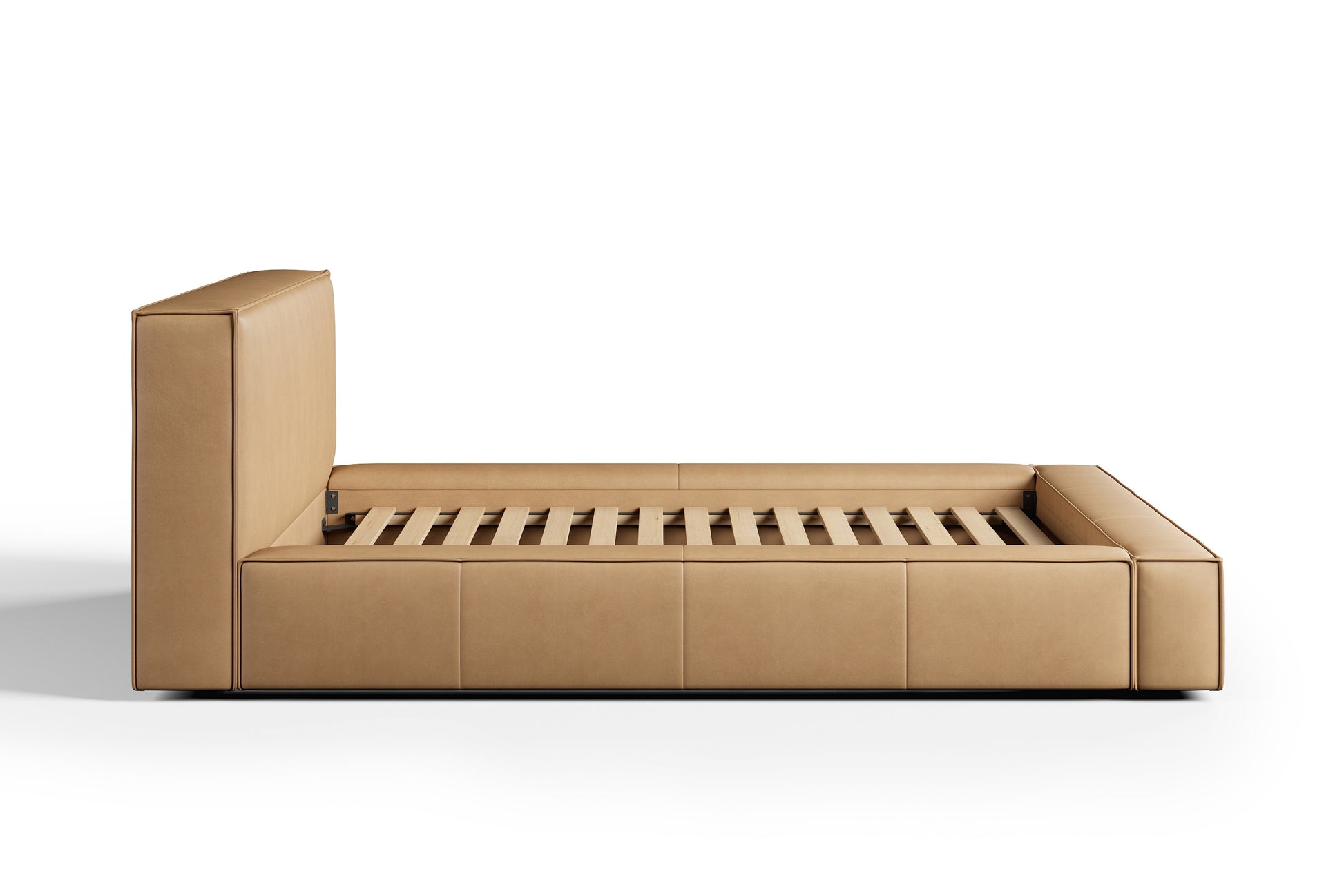 Sion Leather Bed Frame