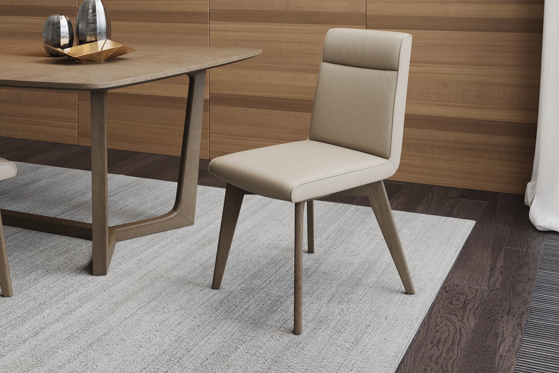 Badeaux Leather Dining Chair
